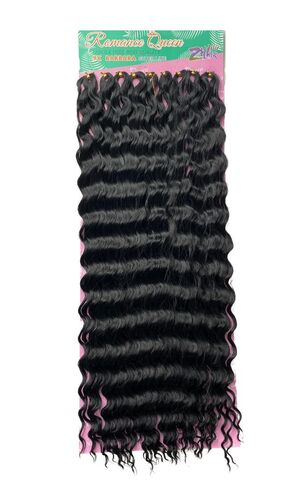 imagem de Cabelo bio fibra barbara romance queen cacheado crochet braid 75cm