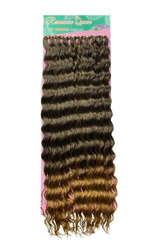 imagem de Cabelo bio fibra barbara romance queen cacheado crochet braid 75cm