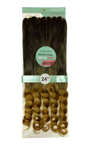 imagem de Cabelo boho curl fibra premium jumbo gypsy braids fulani