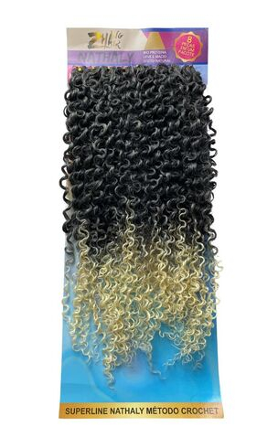 imagem de Cabelo cacheado bio proteína nathaly 80cm 320g crochet braid