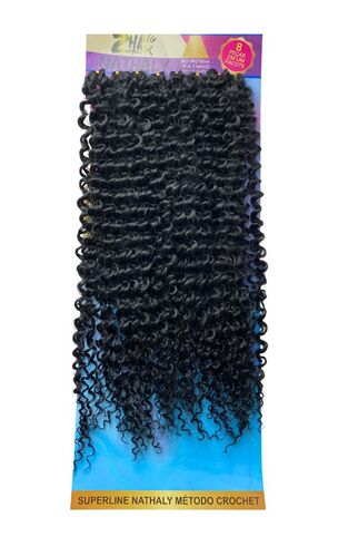 imagem de Cabelo cacheado bio proteína nathaly 80cm 320g crochet braid