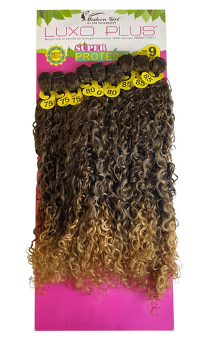 imagem de Cabelo Cacheado Ms Tina Super Proteína  330g Moda Caipira Luxo Plus Modern Girl