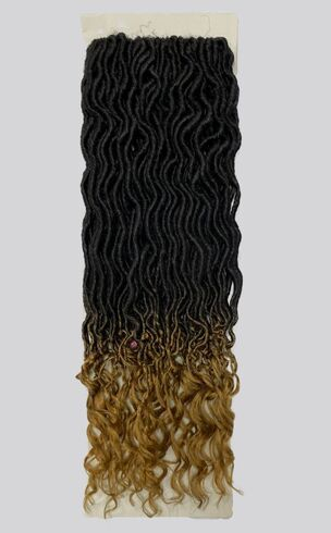 imagem de Cabelo Goddess Faux Locs 300 gramas Black Beauty