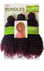 imagem do produto  Cabelo Orgnico Goivo Bundle Cacheado  300G