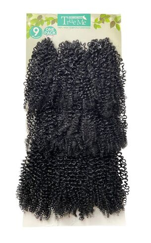 imagem de Cabelo orgânico goivo plus cacheado crochet braid 300g