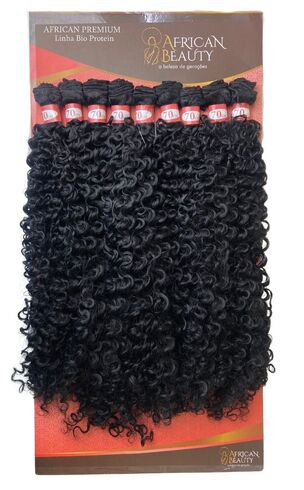 imagem de Cabelo Samba Bio Proteína Cacheado 70 cm African Premium  