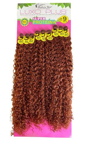 imagem de Cabelo super proteína kira cacheado luxo plus modern girl 330g