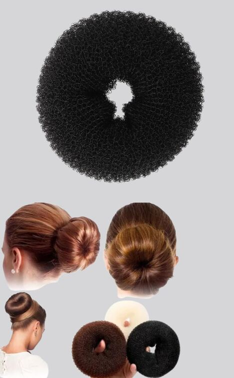 imagem do produto Donut rosquinha hair para coque tamanho g 10cm
