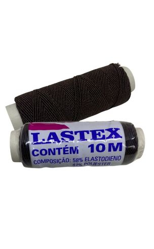 imagem de Fio lastex elástico 10 metros são josé 0,8mm unidade desenho do tecido liso