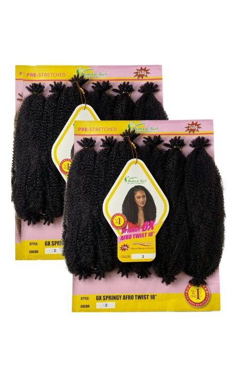 imagem do produto Kit 2 Cabelo Springy 240G