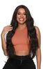 imagem do produto  Peruca lace front nicole orgnica repartio livre aspecto natural ondulada 85cm