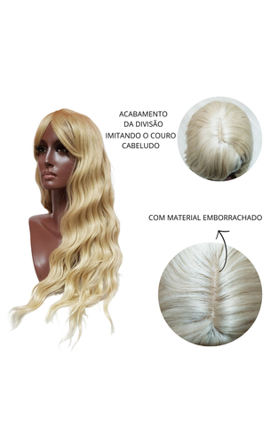 imagem de Peruca wig orgânica beatriz ondulada