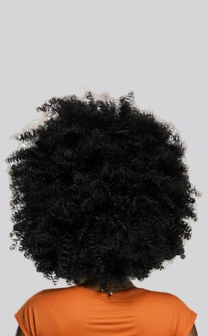imagem de Peruca Wig Orgânica Black Cacheada Agatha 